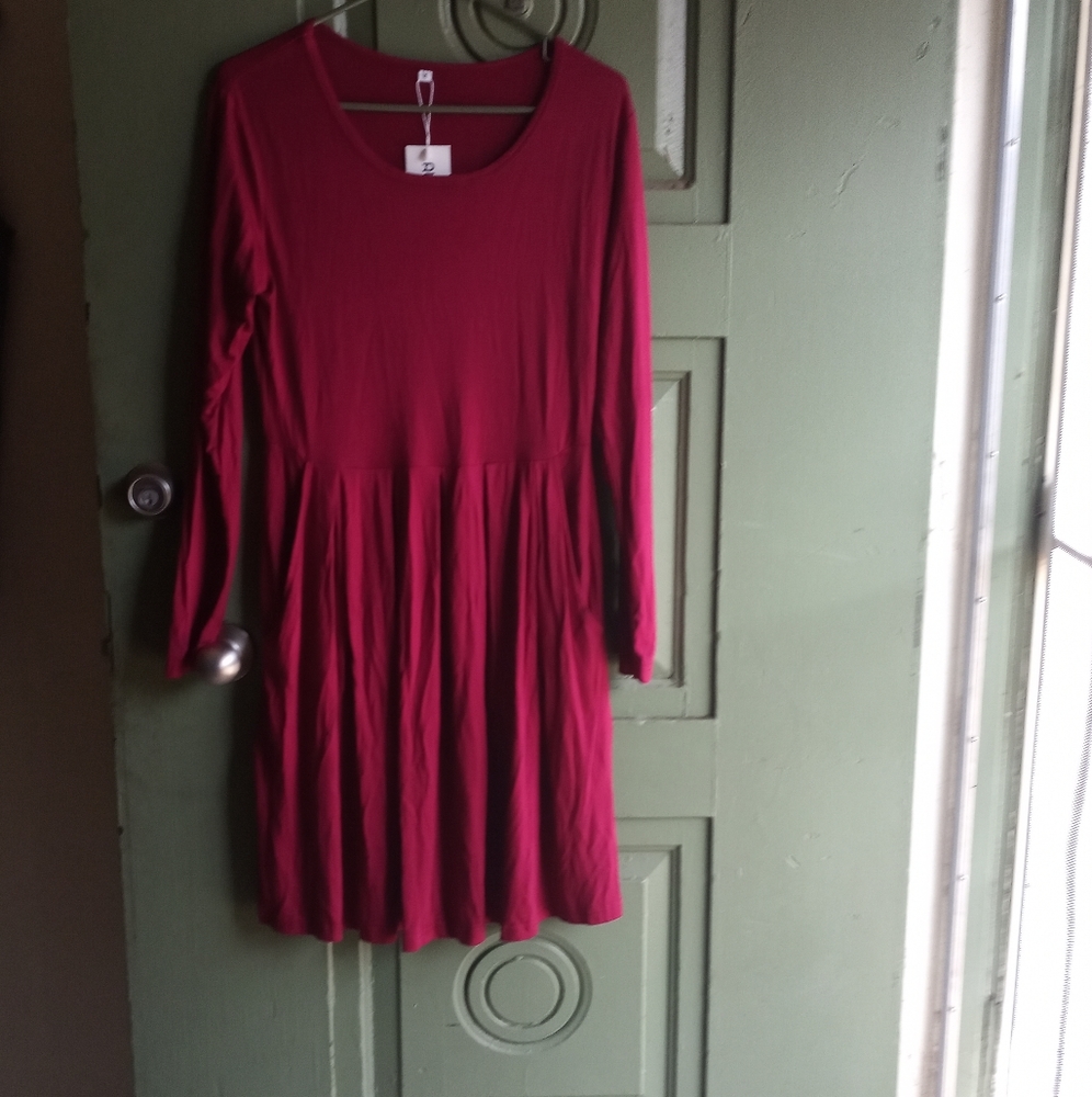 log sleeves dress